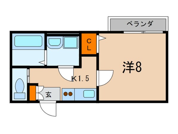 エトワ－ル・六甲の物件間取画像